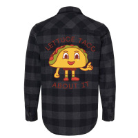 Lettuce Taco About It Baby Green Flannel Shirt | Artistshot