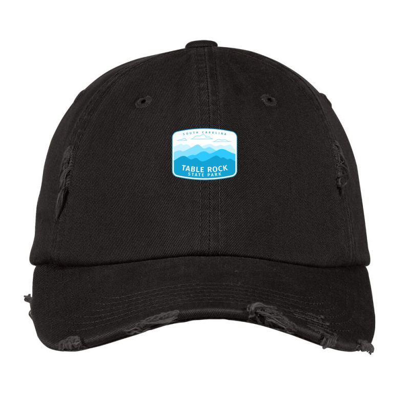 Table Rock State Park Sc  South Carolina State Park Wilderness Blue Ri Vintage Cap by AmandaGoodrich | Artistshot