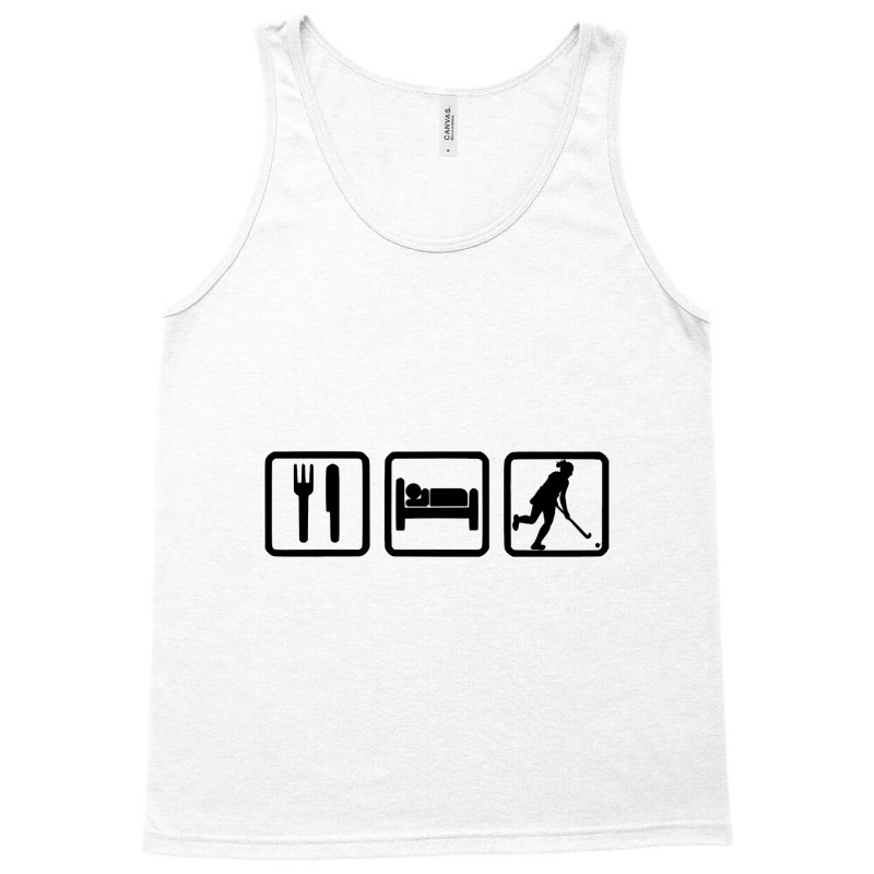 Eat Sleep Play Ladies Hockey  Women S Field Hockey Tee Tank Top | Artistshot