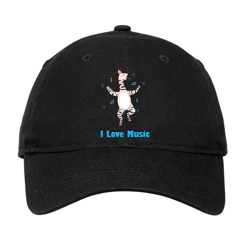 Limited Edition I Love Music Adjustable Cap by laurynvanhoose | Artistshot