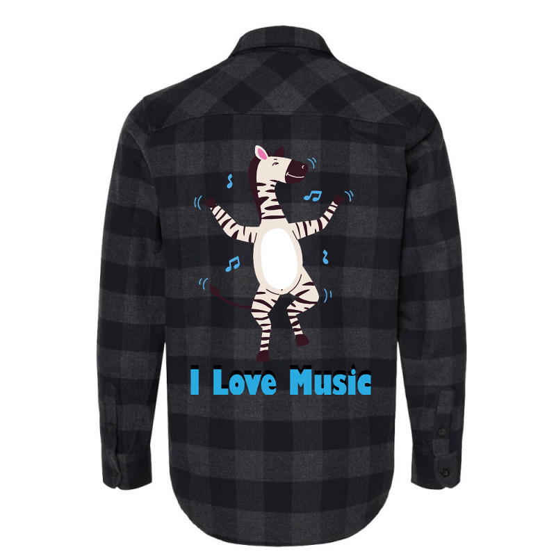 Limited Edition I Love Music Flannel Shirt by laurynvanhoose | Artistshot