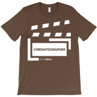 Film Cinematographer White Classic Red Retro T-shirt | Artistshot