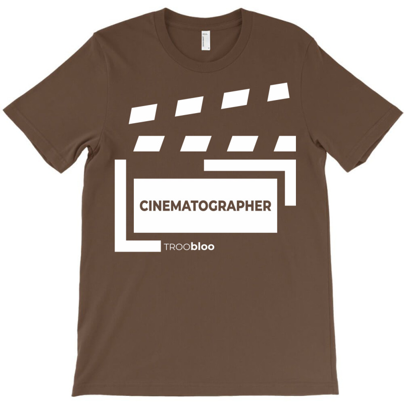 Film Cinematographer White Classic Red Retro T-shirt | Artistshot