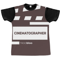 Film Cinematographer White Classic Red Retro Graphic T-shirt | Artistshot