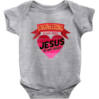 Womens Engineering In My Veins Sayings Civil Engineer Quotes V Neck T Baby Bodysuit | Artistshot