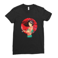 The Geisha Ladies Fitted T-shirt | Artistshot