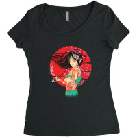 The Geisha Women's Triblend Scoop T-shirt | Artistshot