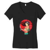 The Geisha Women's V-neck T-shirt | Artistshot