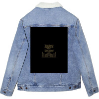 The Best Of Houses Is The House Where An Orphan Gets Love And Kindness Unisex Sherpa-lined Denim Jacket | Artistshot