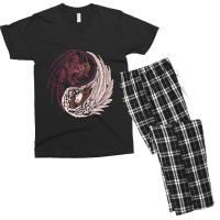 Yin Yang Men's T-shirt Pajama Set | Artistshot