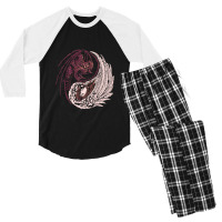 Yin Yang Men's 3/4 Sleeve Pajama Set | Artistshot