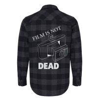 Film Is Not Dead Land Film Camera   Retro Flannel Shirt | Artistshot