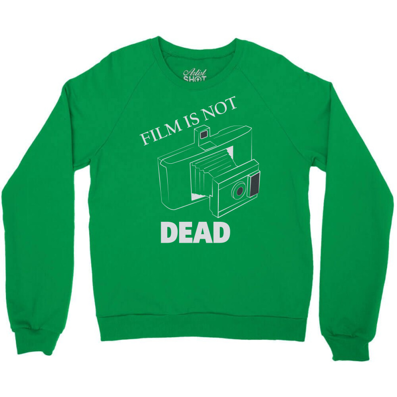 Film Is Not Dead Land Film Camera   Retro Crewneck Sweatshirt | Artistshot