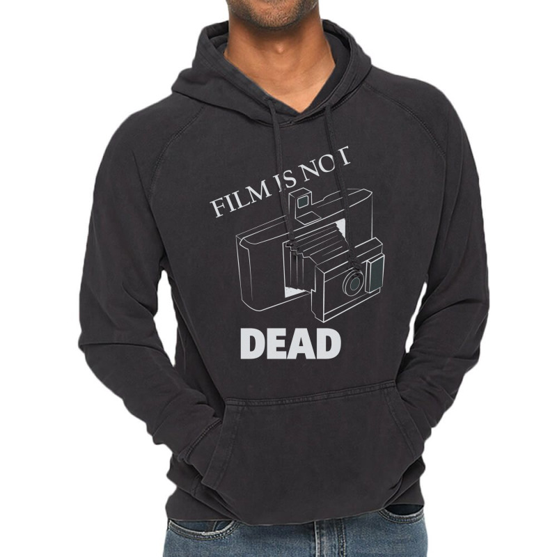 Film Is Not Dead Land Film Camera   Retro Vintage Hoodie | Artistshot