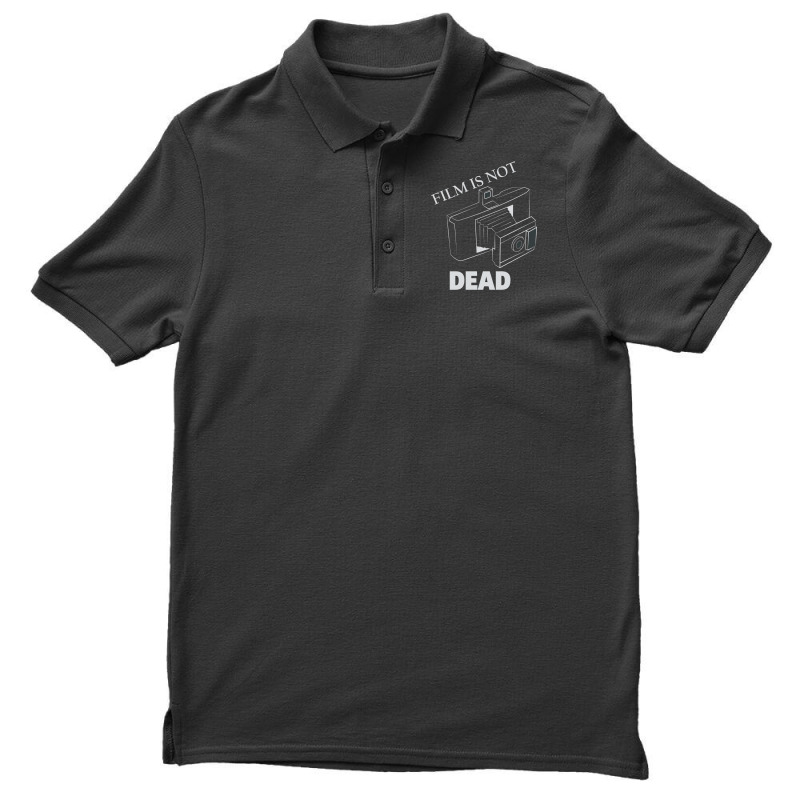 Film Is Not Dead Land Film Camera   Retro Men's Polo Shirt | Artistshot