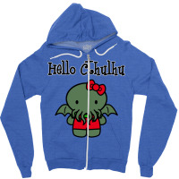 Hello Cthulhu Baby Hippie Zipper Hoodie | Artistshot