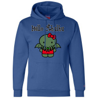 Hello Cthulhu Baby Hippie Champion Hoodie | Artistshot