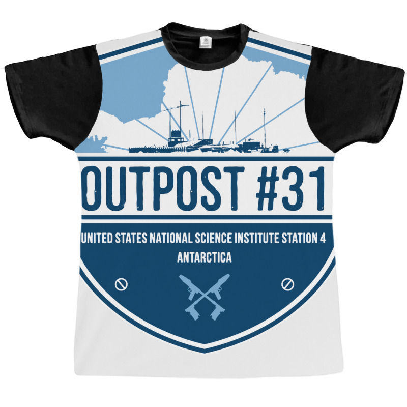 Outpost Graphic T-shirt by deurinnipahy | Artistshot