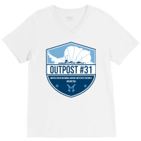 Outpost V-neck Tee | Artistshot