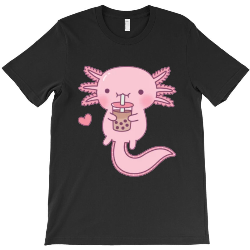 Axolotl Pink Cute T-shirt | Artistshot