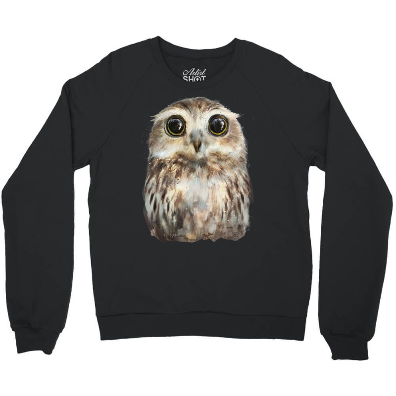 Little Owl Baby Music Crewneck Sweatshirt | Artistshot