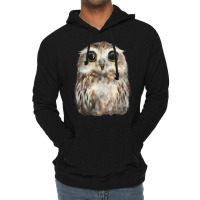 Little Owl Baby Music Lightweight Hoodie | Artistshot