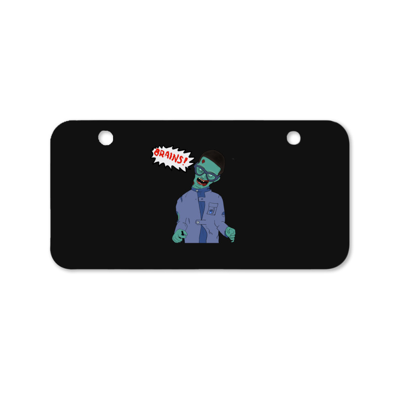 Zombified Brains From Thunderbirds 1 Bicycle License Plate | Artistshot