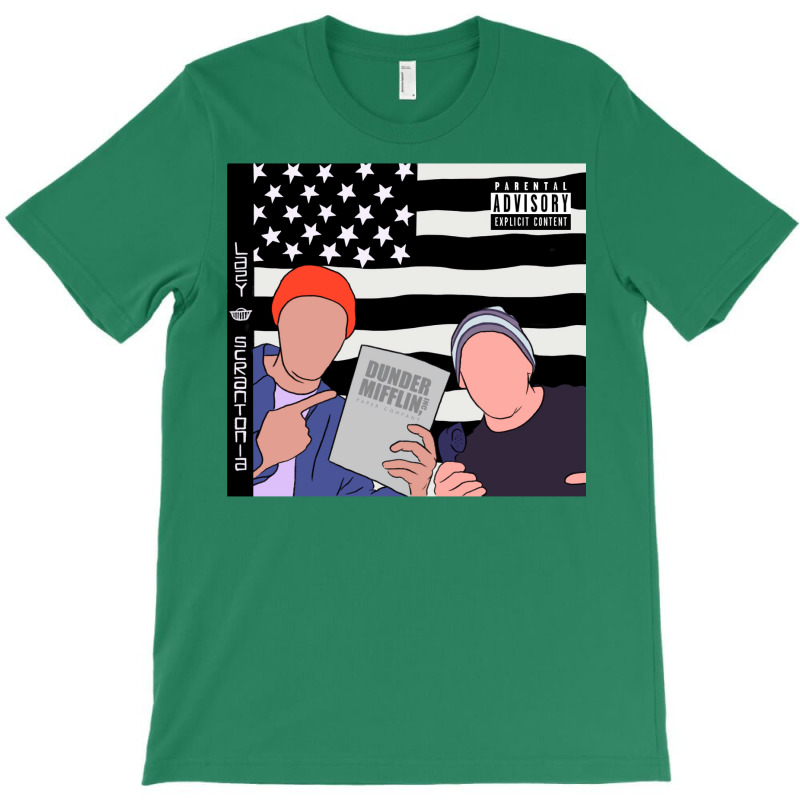 Lazy Scranton Outkast Inspired Album Cover Dwight And Michael Baby Boy T-Shirt by zekrinatorer | Artistshot