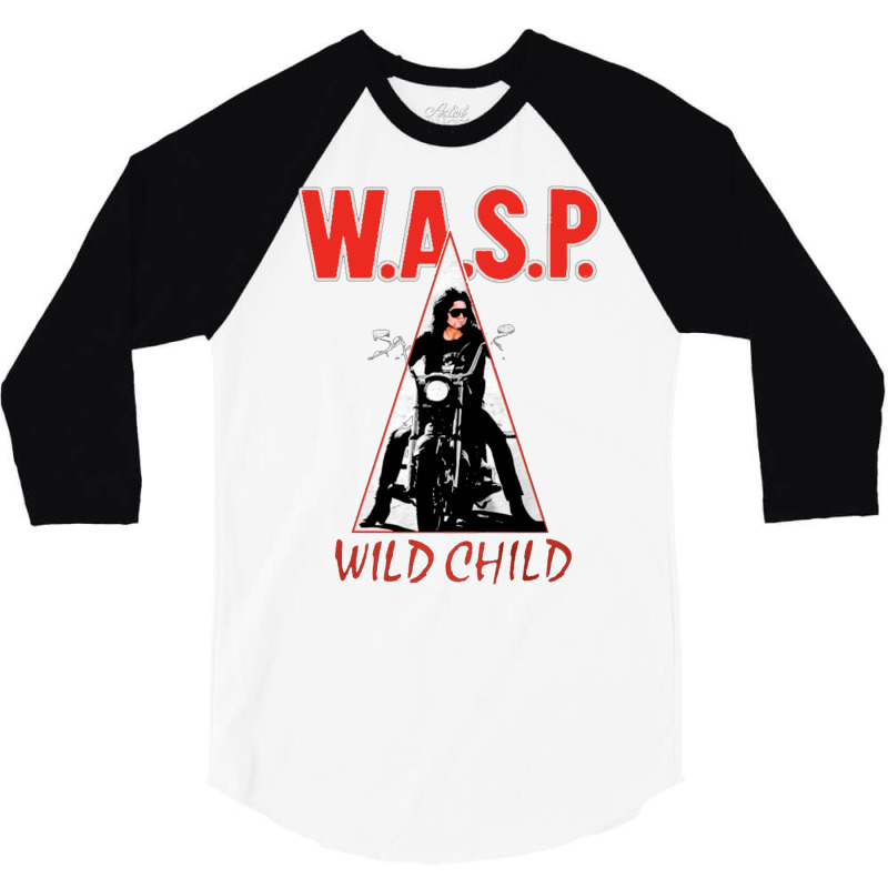 Wasp Wild Child Enhanced Classic  Love 3/4 Sleeve Shirt by axmyabrielg | Artistshot