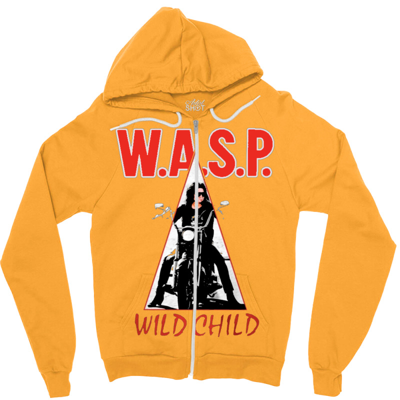 Wasp Wild Child Enhanced Classic  Love Zipper Hoodie by axmyabrielg | Artistshot