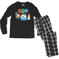 Leo The Truck Baby Cute Men's Long Sleeve Pajama Set | Artistshot