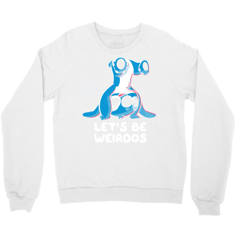 Let’s Be Weirdos Funny Alien Girl Trending Crewneck Sweatshirt | Artistshot