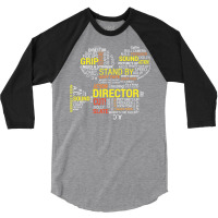 Filmmaker Cinematographer Director Cinematography Filmmaking Gifts  Ca 3/4 Sleeve Shirt | Artistshot