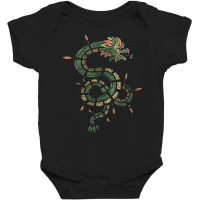 Quetzalcoatl Aztec Feathered Serpent Mayan Inca Toltec T Shirt Baby Bodysuit | Artistshot