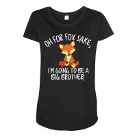 Oh For Fox Sake,i'm Going To Be A Big Hipster 80s  (1) Maternity Scoop Neck T-shirt | Artistshot