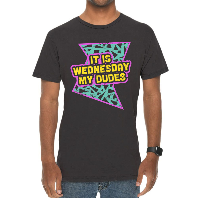 Trending Retro 90s It Is Wednesday My Dudes Vintage T-shirt | Artistshot