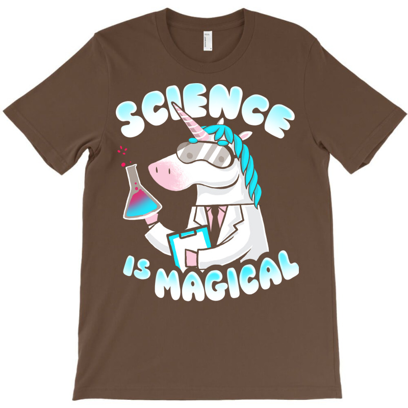 Science Is Magical Funny Lab Unicorn Rainbow Magic T-Shirt by deurinnipahy | Artistshot