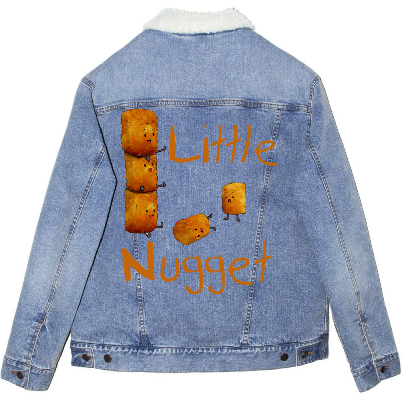 Little Gift Girl Unisex Sherpa-Lined Denim Jacket by zekrinatorer | Artistshot