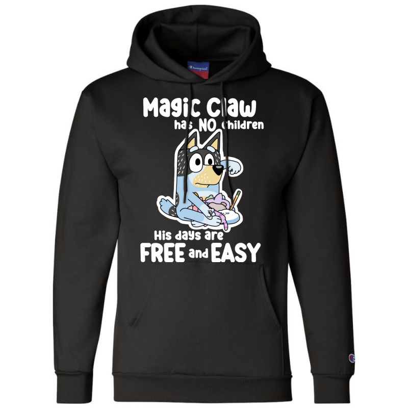 Magic Clow Dog Baby Hipster Champion Hoodie | Artistshot