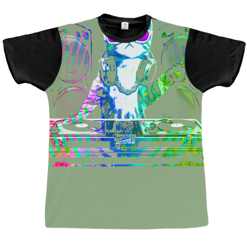 House Cat (that Dj Kitty) Baby Nostalgia Graphic T-shirt by anteneteubeld | Artistshot