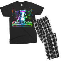 House Cat (that Dj Kitty) Baby Nostalgia Men's T-shirt Pajama Set | Artistshot