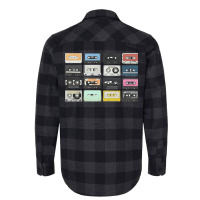 Old Cassette Tape Baby Gift Flannel Shirt | Artistshot