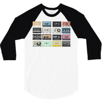 Old Cassette Tape Baby Gift 3/4 Sleeve Shirt | Artistshot