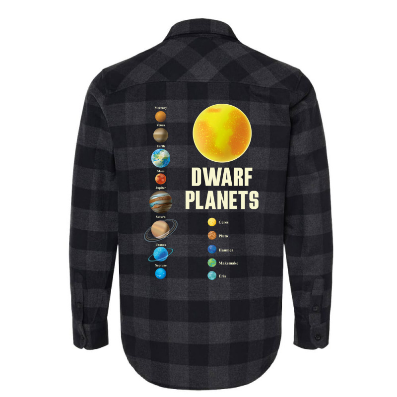 Solar System Kids And Adults Dwarf Boy Green Flannel Shirt | Artistshot