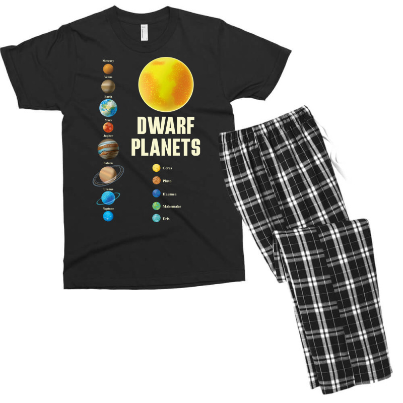 Solar System Kids And Adults Dwarf Boy Green Men's T-shirt Pajama Set | Artistshot