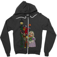 Muppet Christmas Carol Group Picture Zipper Hoodie | Artistshot