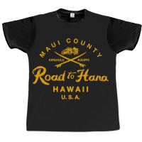 Hana Hawaiian Vintage Road Graphic T-shirt | Artistshot