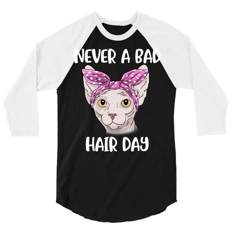 Sphynx Cat Gifts For Women And Men Sphynx Cat Baby Trending 3/4 Sleeve Shirt | Artistshot