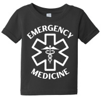 Emergency Medicine Doctor Nurse Er Medical Caduceus Long Sleeve T Shir Baby Tee | Artistshot