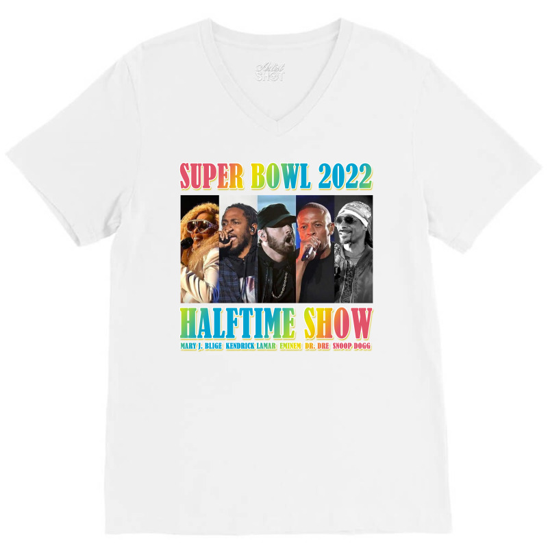 Halftime Show 2022 V-Neck Tee by devanprince | Artistshot